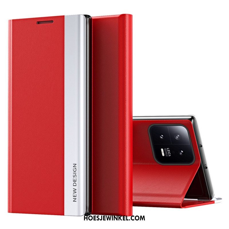 Bescherming Hoesje voor Xiaomi 13 Folio-hoesje Nieuw Ontwerp