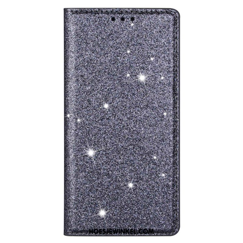 Bescherming Hoesje voor Xiaomi 13 Folio-hoesje Paillettenstijl