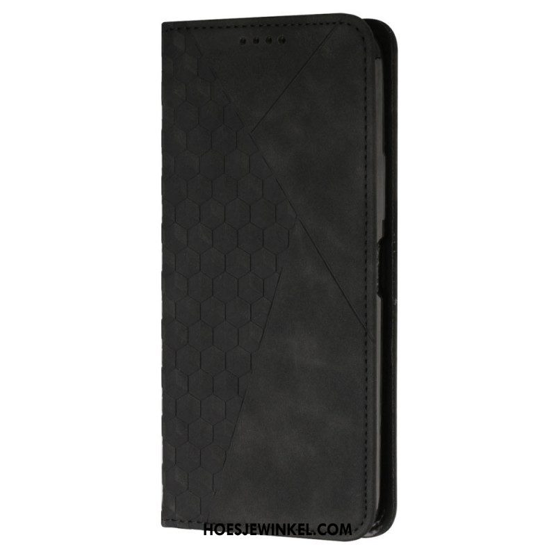 Bescherming Hoesje voor Xiaomi 13 Folio-hoesje Stijl Leer 3d-patroon