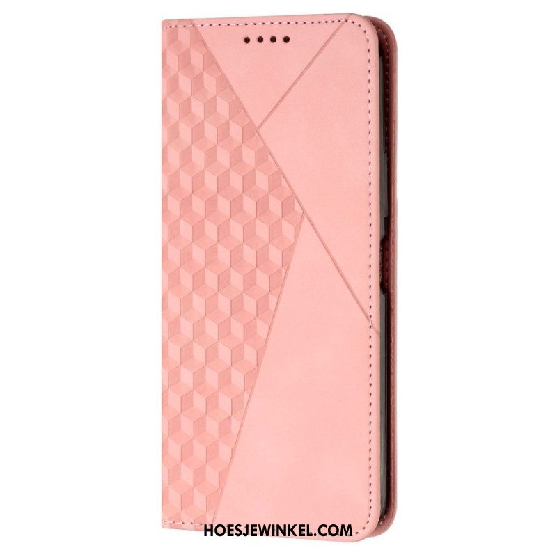 Bescherming Hoesje voor Xiaomi 13 Folio-hoesje Stijl Leer 3d-patroon