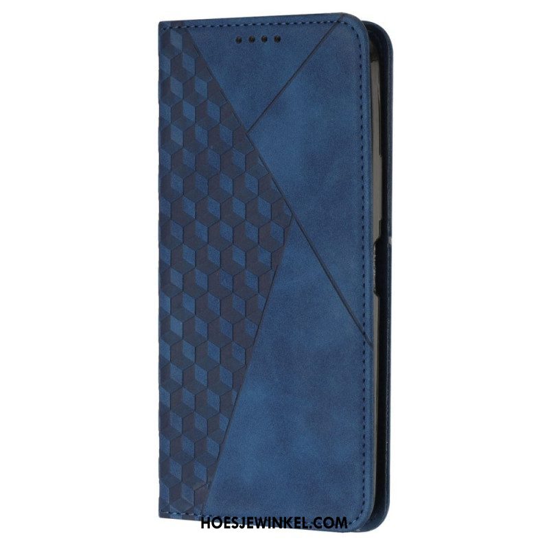 Bescherming Hoesje voor Xiaomi 13 Folio-hoesje Stijl Leer 3d-patroon