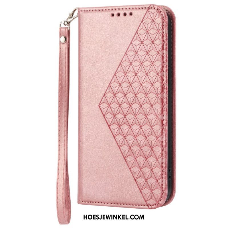 Bescherming Hoesje voor Xiaomi 13 Folio-hoesje Stijl Leer 3d-patroon