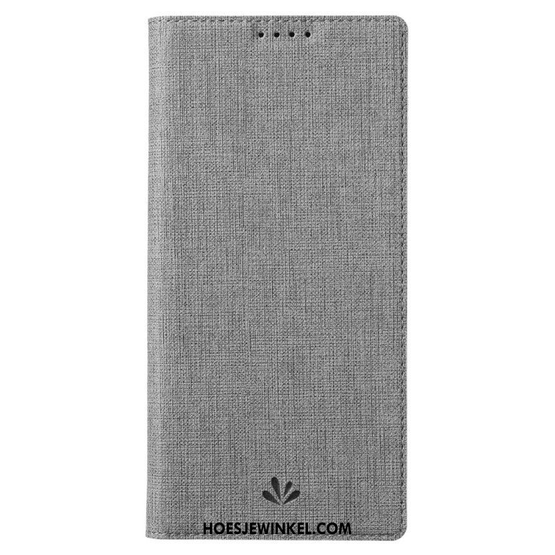 Bescherming Hoesje voor Xiaomi 13 Folio-hoesje Vili-stoffentextuur