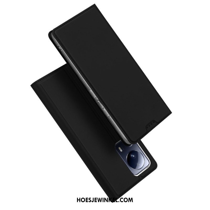 Bescherming Hoesje voor Xiaomi 13 Lite Folio-hoesje Skin-pro-serie Dux Ducis