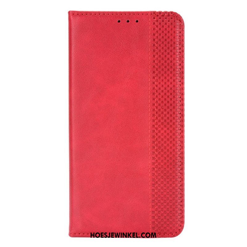 Bescherming Hoesje voor Xiaomi 13 Lite Folio-hoesje Vintage Lederen Stijl