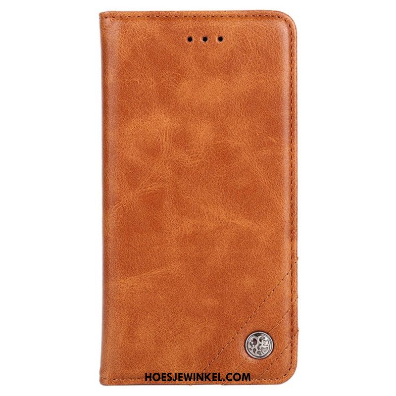 Bescherming Hoesje voor Xiaomi 13 Pro Folio-hoesje Decoratieve Klinknagels