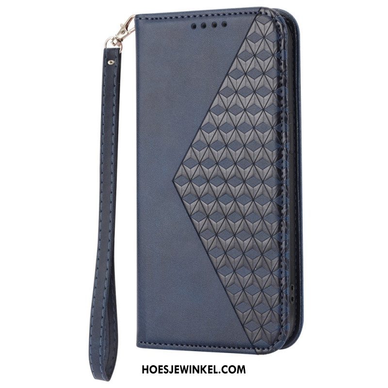 Bescherming Hoesje voor Xiaomi 13 Pro Folio-hoesje Stijl Leer 3d-patroon