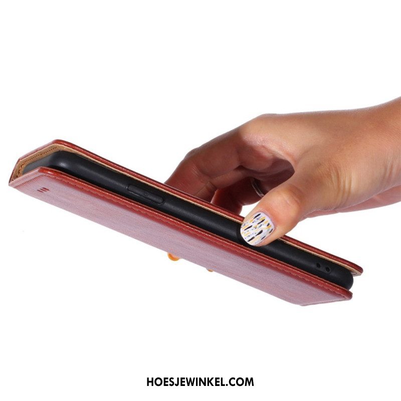 Bescherming Hoesje voor Xiaomi Redmi A1 Folio-hoesje Kunstleer Stiksels