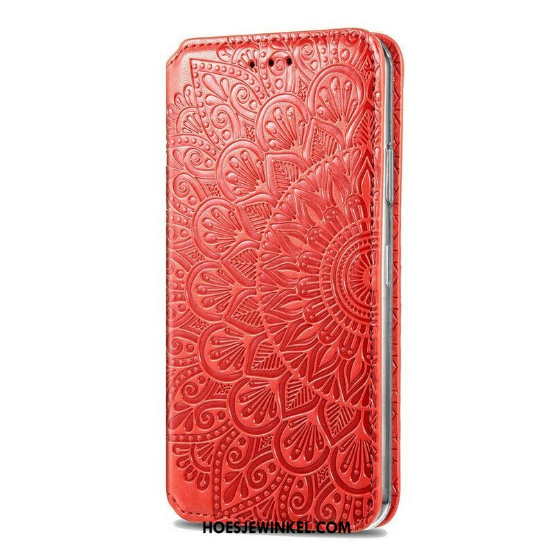 Bescherming Hoesje voor Xiaomi Redmi Note 10 / 10S Folio-hoesje Intense Mandala