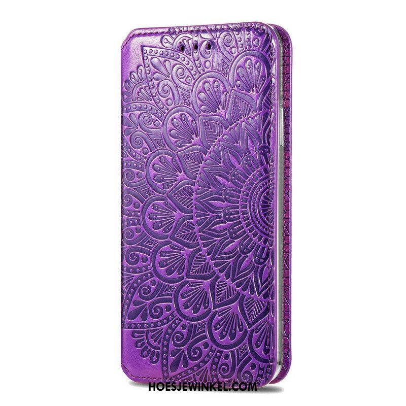 Bescherming Hoesje voor Xiaomi Redmi Note 10 / 10S Folio-hoesje Intense Mandala