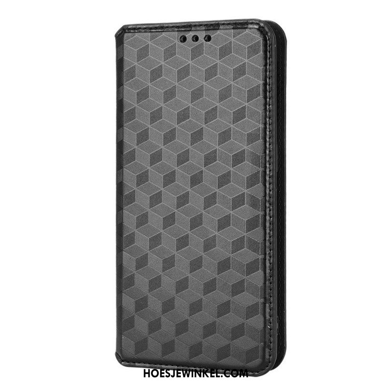 Bescherming Hoesje voor Xiaomi Redmi Note 11 / 11S Folio-hoesje 3d Diamant Leereffect