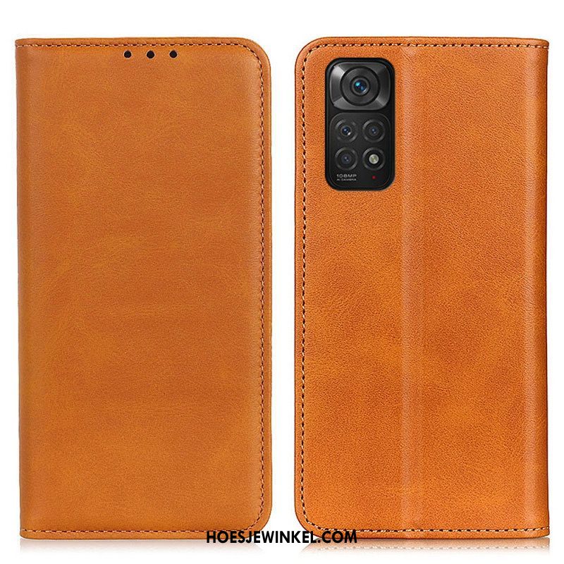 Bescherming Hoesje voor Xiaomi Redmi Note 11 / 11S Folio-hoesje Elegantie Splitleer