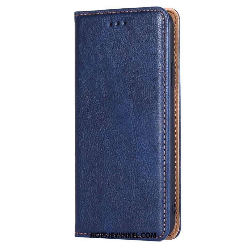 Bescherming Hoesje voor Xiaomi Redmi Note 11 / 11S Folio-hoesje Vintage Lederen Stijl