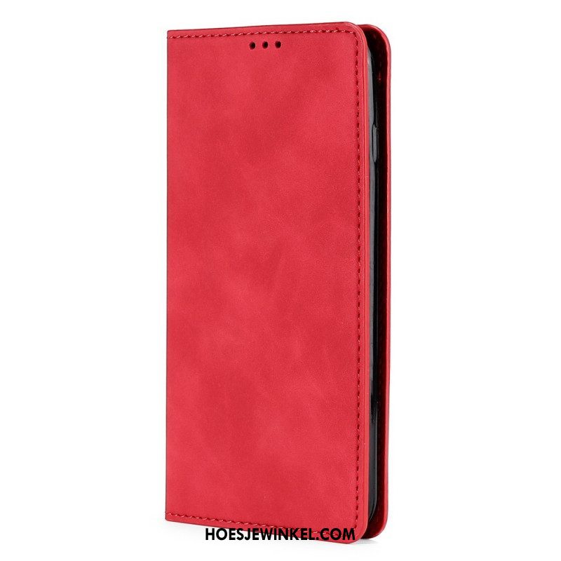 Bescherming Hoesje voor Xiaomi Redmi Note 11 Pro / 11 Pro 5G Folio-hoesje Skin-touch-ontwerp