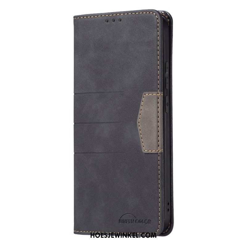 Bescherming Hoesje voor Xiaomi Redmi Note 11 Pro Plus 5G Folio-hoesje Binfen-kleur