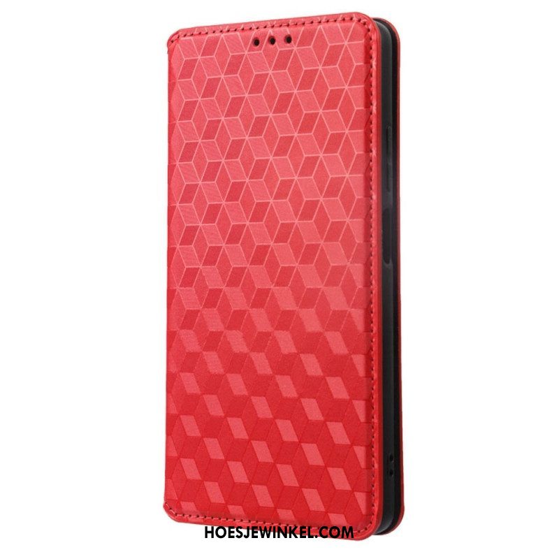 Bescherming Hoesje voor Xiaomi Redmi Note 12 5G Folio-hoesje 3d Patroon