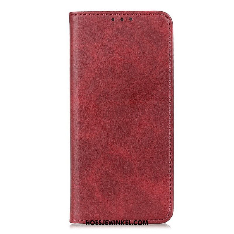 Bescherming Hoesje voor Xiaomi Redmi Note 12 Pro Folio-hoesje Klassiek Splitleer