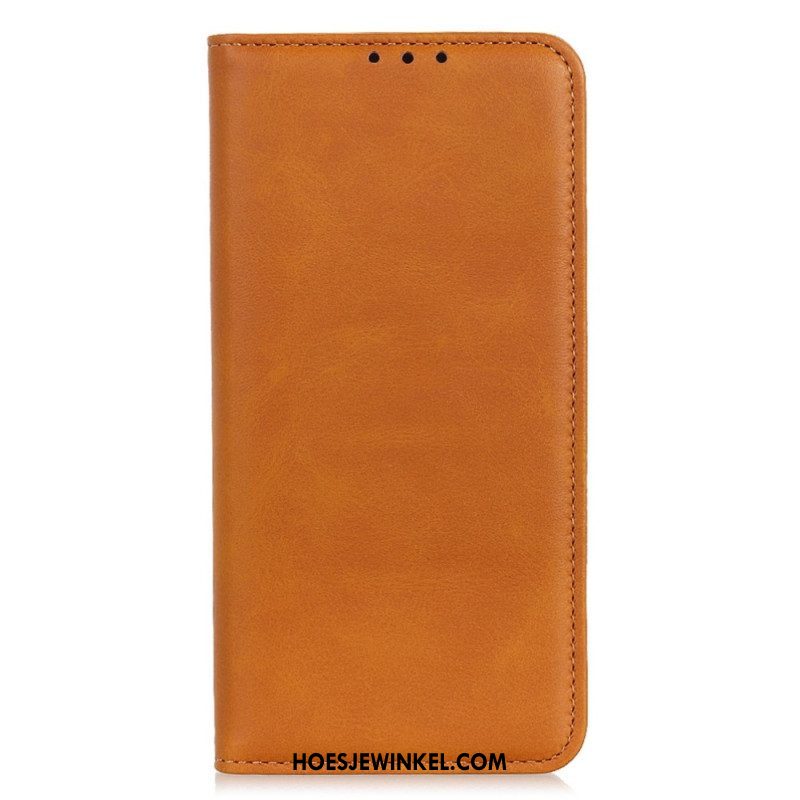 Bescherming Hoesje voor Xiaomi Redmi Note 12 Pro Folio-hoesje Klassiek Splitleer