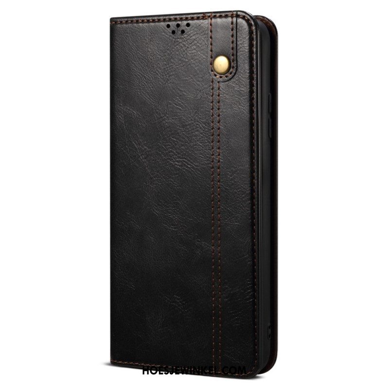 Bescherming Hoesje voor Xiaomi Redmi Note 12 Pro Folio-hoesje Oliejas