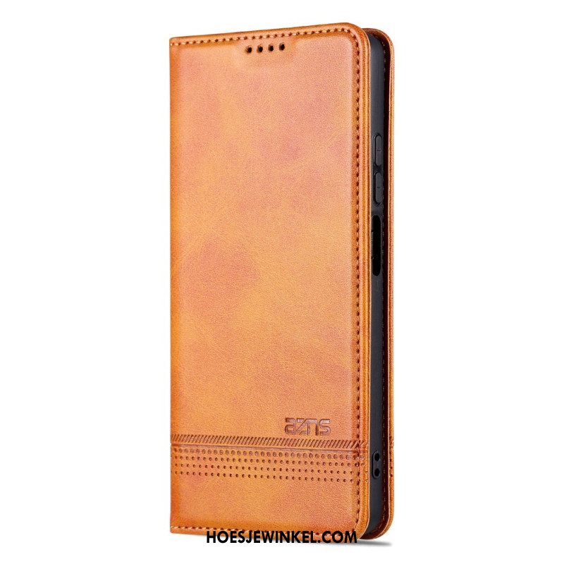 Bescherming Hoesje voor Xiaomi Redmi Note 12 Pro Plus Folio-hoesje Azns
