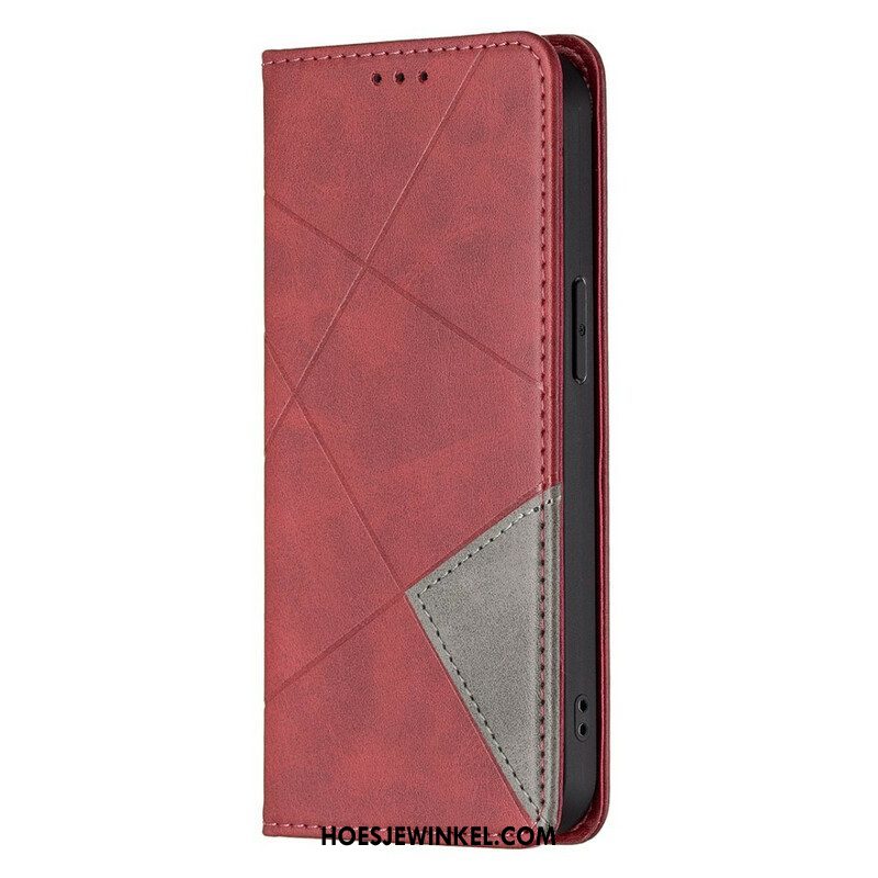 Bescherming Hoesje voor iPhone 13 Pro Folio-hoesje Artistieke Stijl