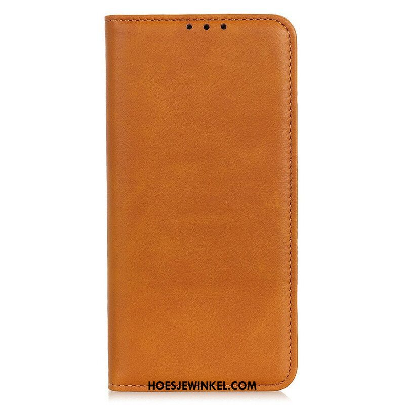 Bescherming Hoesje voor iPhone 13 Pro Max Folio-hoesje Lychee Splitleer