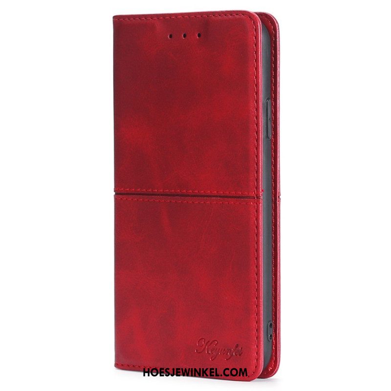 Bescherming Hoesje voor iPhone 14 Plus Folio-hoesje Vintage-stijl