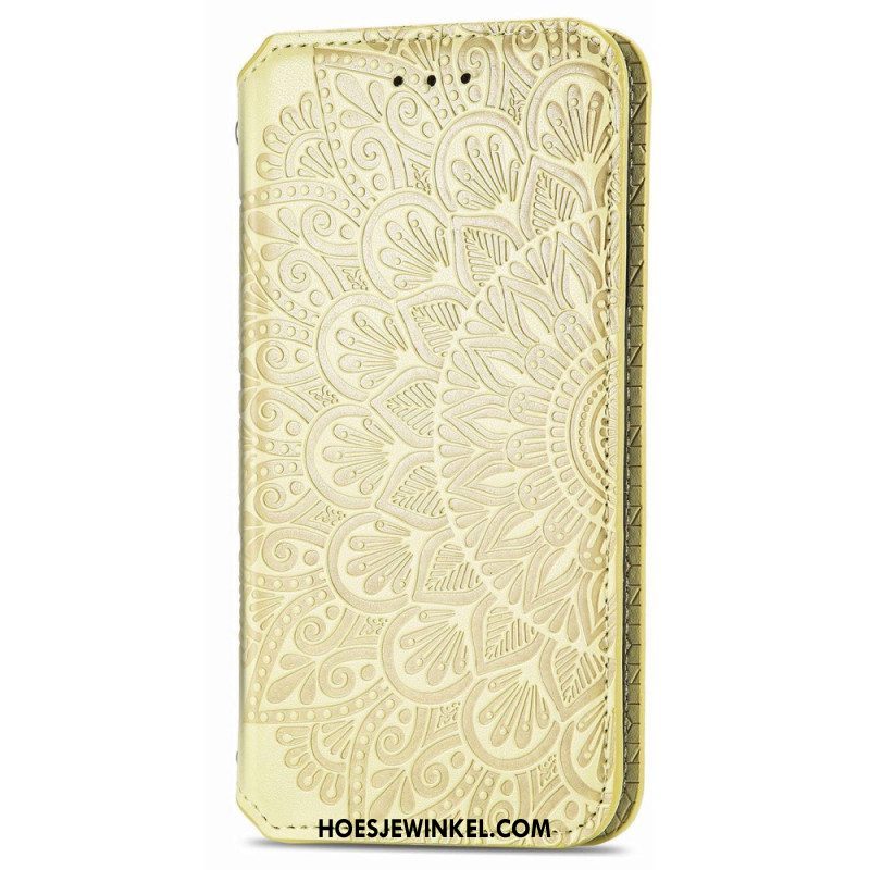 Bescherming Hoesje voor iPhone 14 Pro Max Folio-hoesje Stammen Bladeren