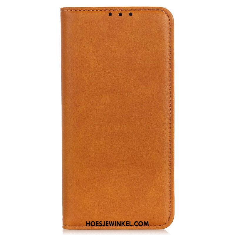 Bescherming Hoesje voor iPhone 15 Folio-hoesje Splitleer