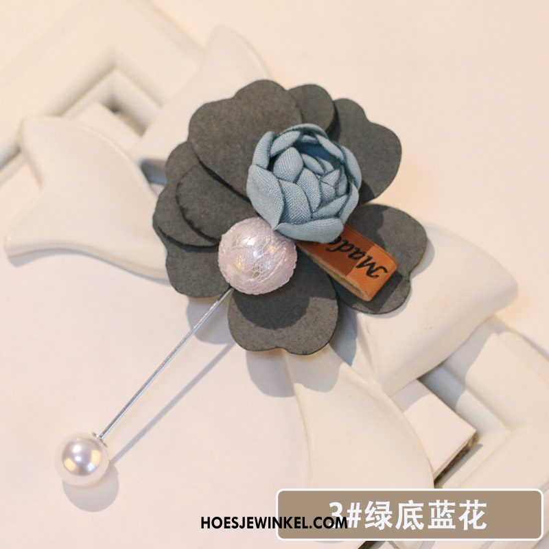 Broches Dames Accessoires Eenvoudig Elegante, Broches Jasje Doek