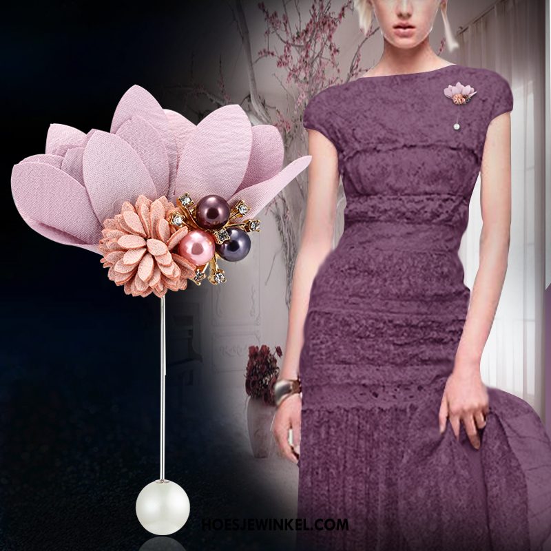 Broches Dames Lang Corsage Elegante, Broches Pin Bloemen