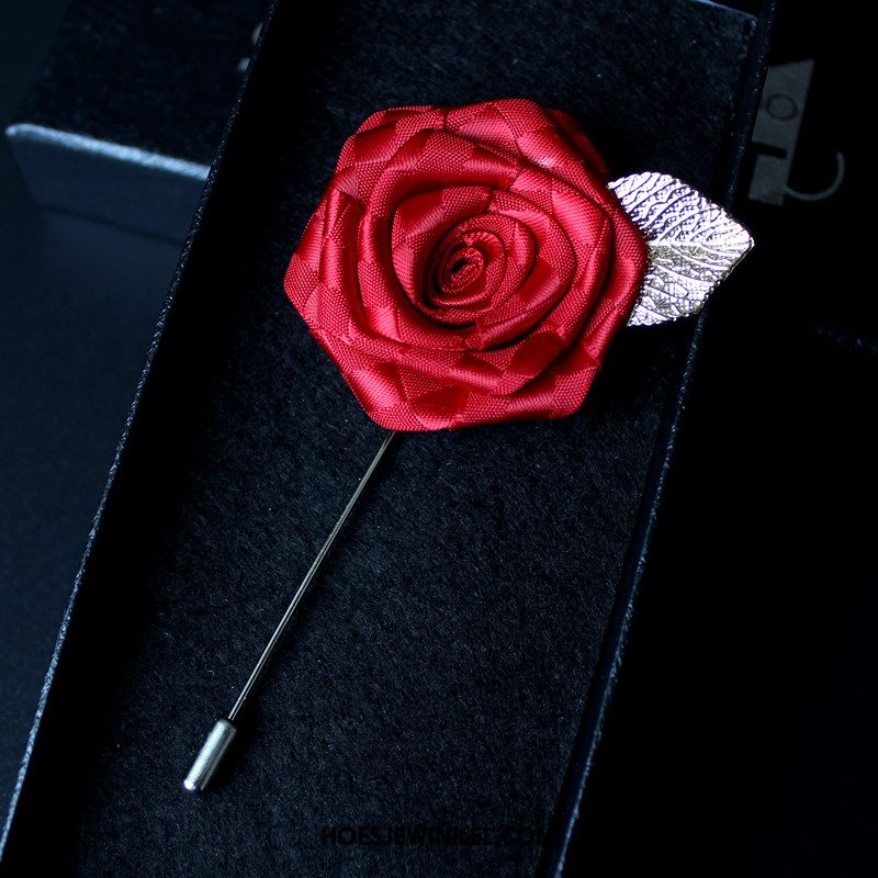 Broches Dames Vrouwen Dual Gebruik Roze, Broches Overhemd Met De Hand