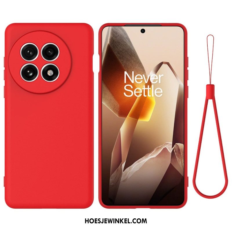 Case Hoesje Oneplus 13r Telefoonhoesje Vloeibare Siliconen