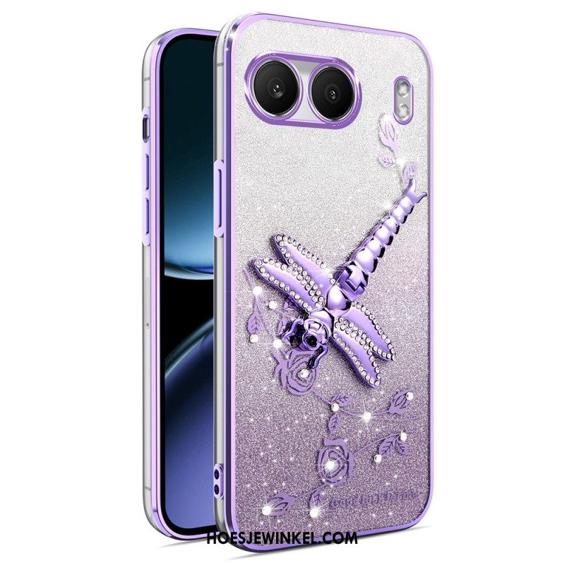 Case Hoesje Oneplus Nord 4 Telefoonhoesje Kadem Libellenhouder