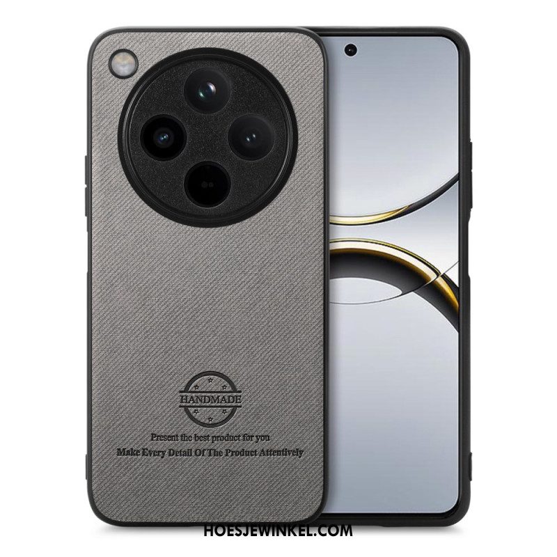 Case Hoesje Oppo Find X8 Pro Telefoonhoesje Stoffen Textuur