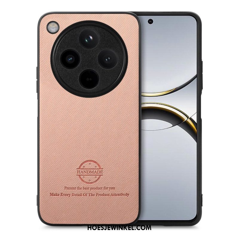 Case Hoesje Oppo Find X8 Pro Telefoonhoesje Stoffen Textuur