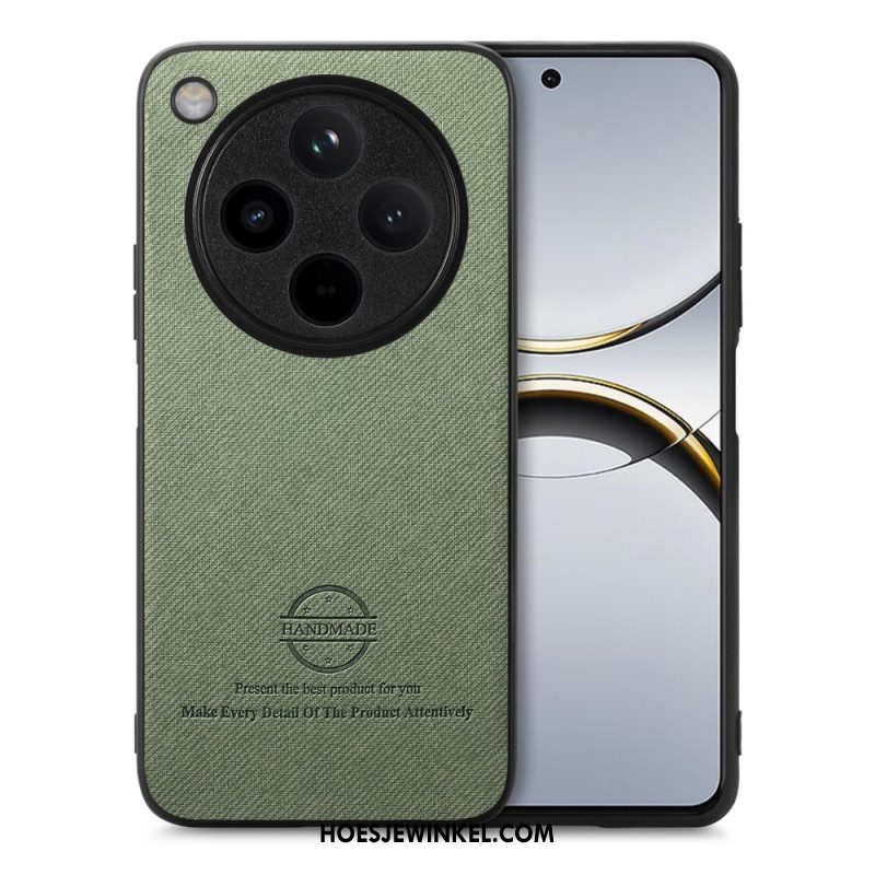 Case Hoesje Oppo Find X8 Pro Telefoonhoesje Stoffen Textuur