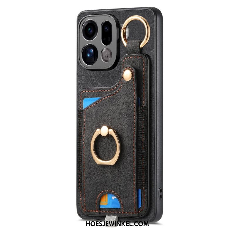 Case Hoesje Oppo Find X9 Pro 5g Telefoonhoesje Kaarthouder En Ringhouder