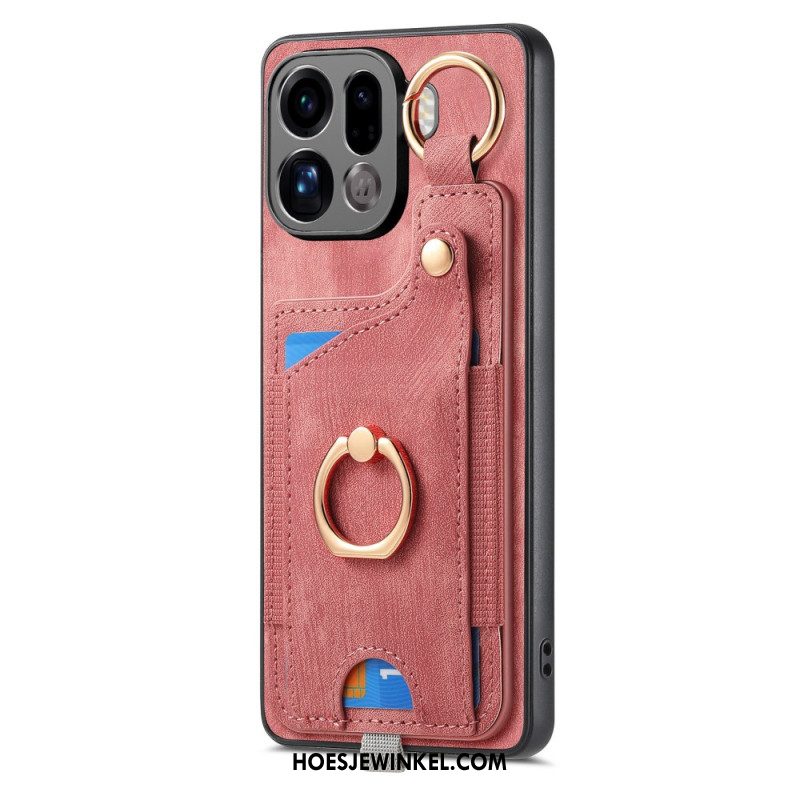 Case Hoesje Oppo Find X9 Pro 5g Telefoonhoesje Kaarthouder En Ringhouder