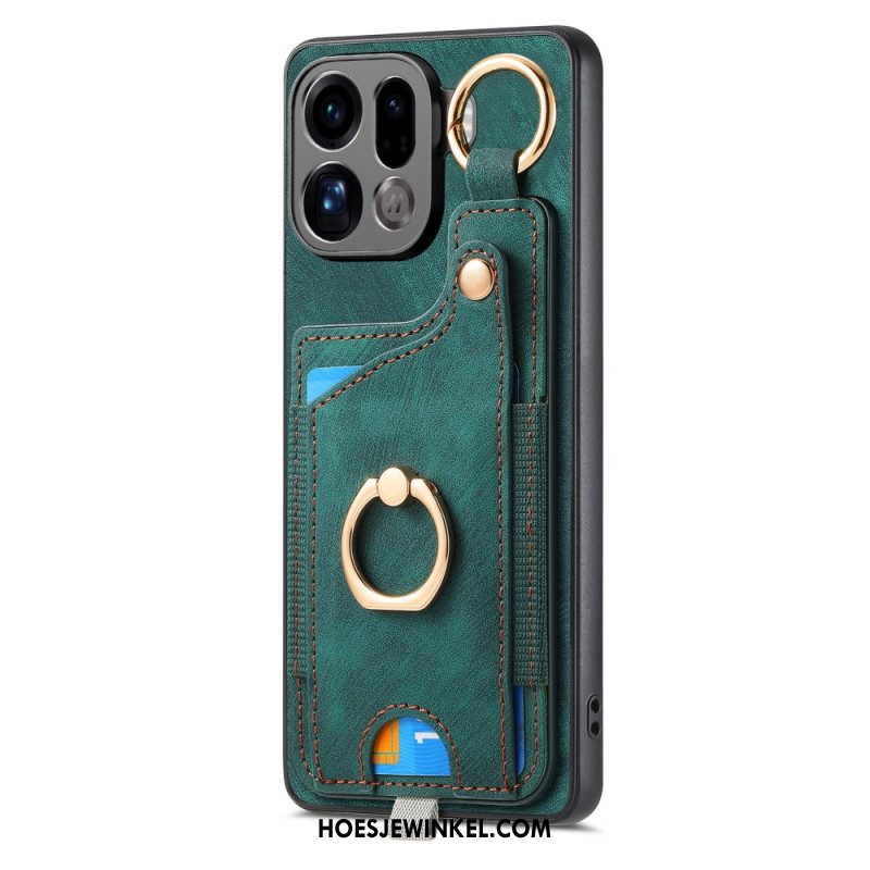 Case Hoesje Oppo Find X9 Pro 5g Telefoonhoesje Kaarthouder En Ringhouder