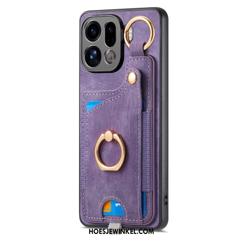 Case Hoesje Oppo Find X9 Pro 5g Telefoonhoesje Kaarthouder En Ringhouder