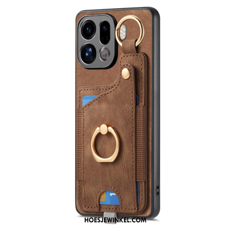 Case Hoesje Oppo Find X9 Pro 5g Telefoonhoesje Kaarthouder En Ringhouder