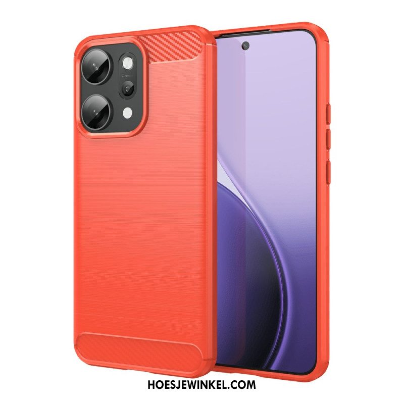 Case Hoesje Oppo Reno 14 Pro 5g Telefoonhoesje Geborsteld Koolstofvezel