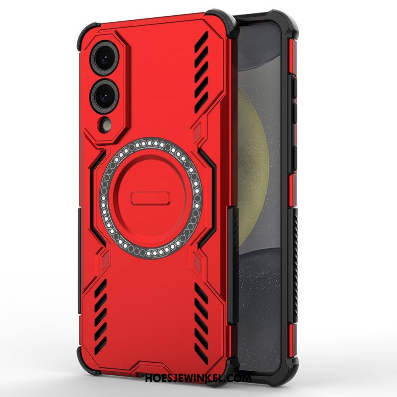 Case Hoesje Samsung Galaxy S25 5g Edge Telefoonhoesje Ademend Pantser