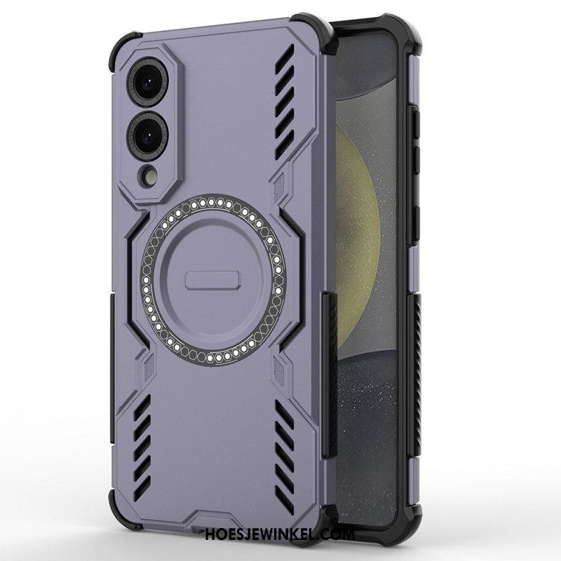 Case Hoesje Samsung Galaxy S25 5g Edge Telefoonhoesje Ademend Pantser