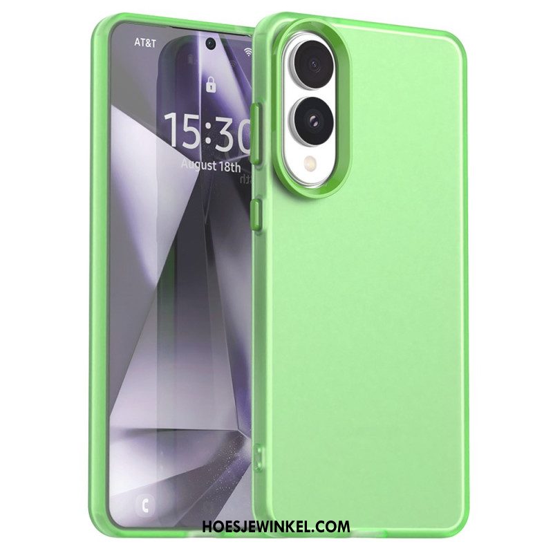 Case Hoesje Samsung Galaxy S25 5g Edge Telefoonhoesje Hybride