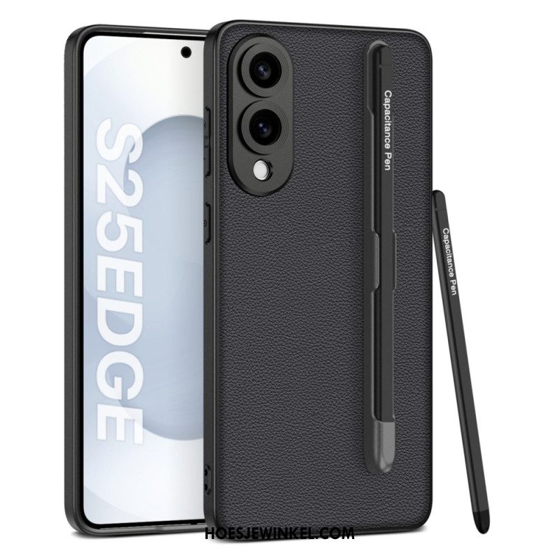 Case Hoesje Samsung Galaxy S25 5g Edge Telefoonhoesje Stylushouder