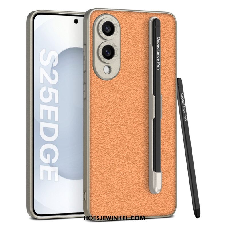 Case Hoesje Samsung Galaxy S25 5g Edge Telefoonhoesje Stylushouder