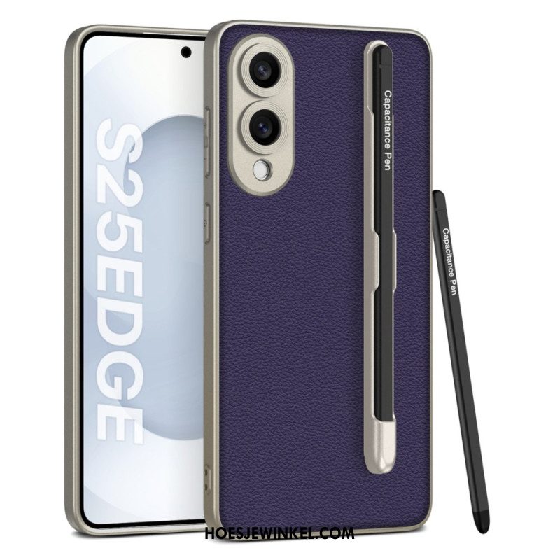 Case Hoesje Samsung Galaxy S25 5g Edge Telefoonhoesje Stylushouder