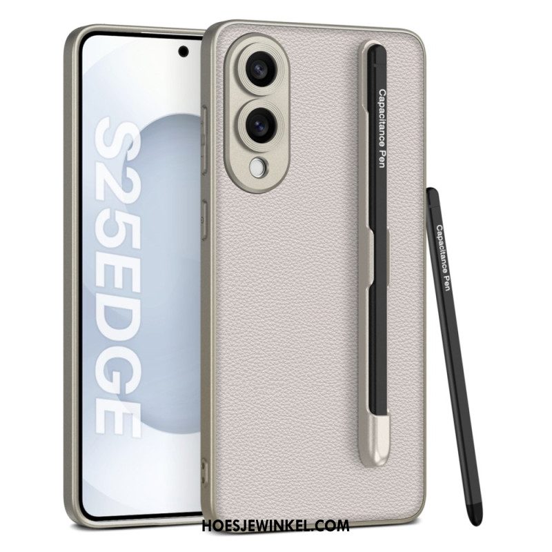 Case Hoesje Samsung Galaxy S25 5g Edge Telefoonhoesje Stylushouder